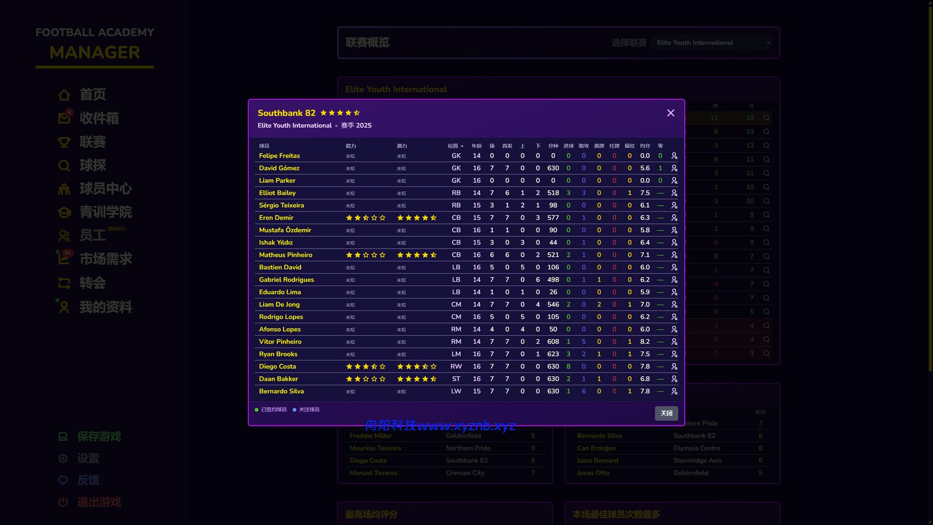 足球青训学院经理/Football Academy Manager